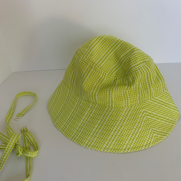 Tamara Malas Laura Gingham Dress in Lime size 14/16 - Picture 6 of 7